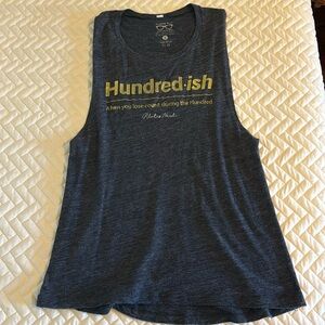 Pilates nerd muscle tank “hundred-ish”